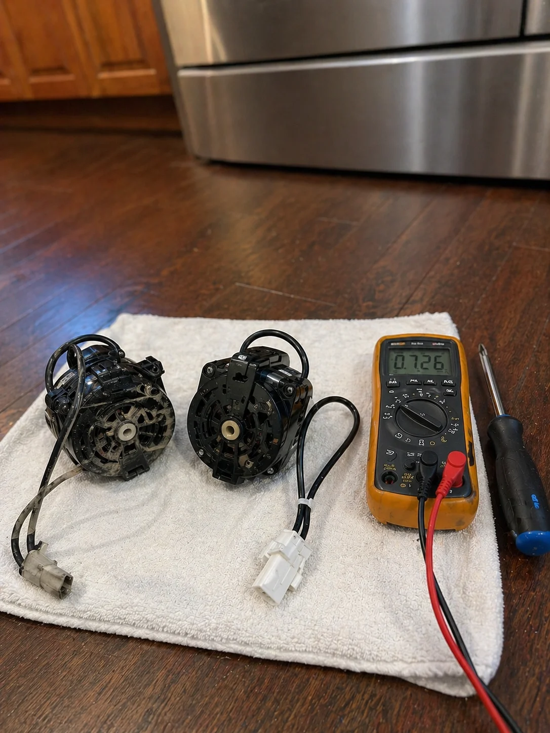 OEM evaporator fan motor replacement