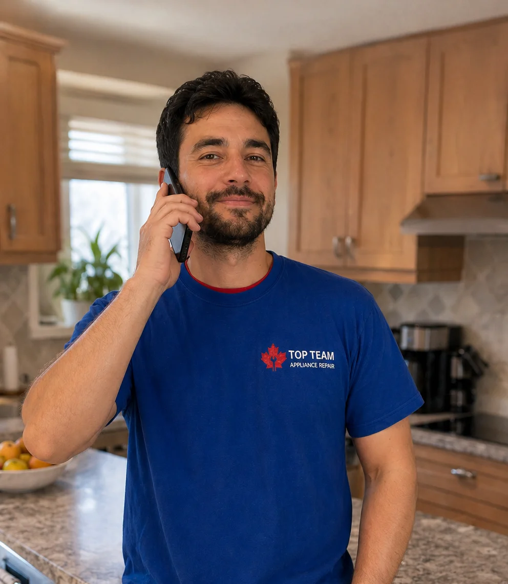 Top Team Appliance Repair technician ready to help in Vaughan
